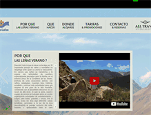 Tablet Screenshot of laslenasverano.com